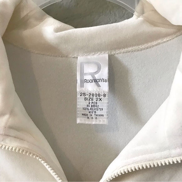 Winter White Long Velour Parka - Picture 7 of 13
